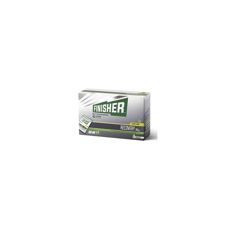 Finisher Recovery Polvo 12 Sobres 28 g Sabor Limón