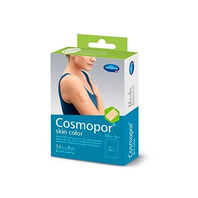 Apósito Estéril Cosmopor Skin Color 5 Unidades 7,2 x 5 cm