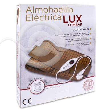 Almohadilla Eléctrica Lux Gran Cruz Lumbar 1 Unidad