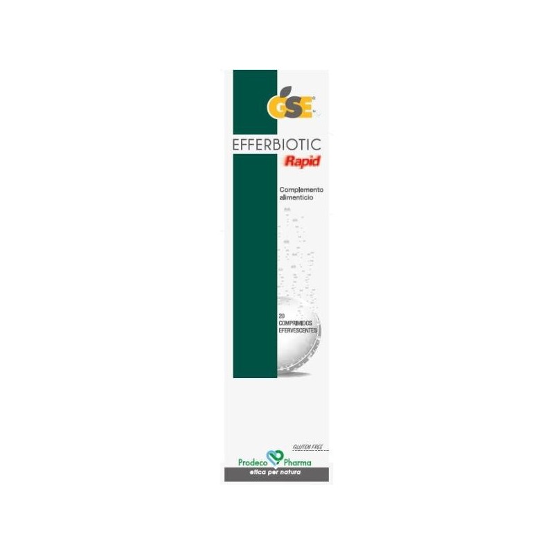 GSE Efferbiotic Rapid 20 Comprimidos Efervescentes