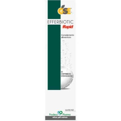 GSE Efferbiotic Rapid 20 Comprimidos Efervescentes