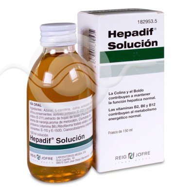 Hepadif Solución 1 Frasco 150 ml