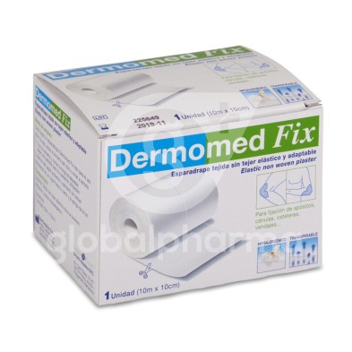 Esparadrapo Hipoalergico Dermomed Fix Tejido sin Tejer 1 Unidad 10 m x 10 cm