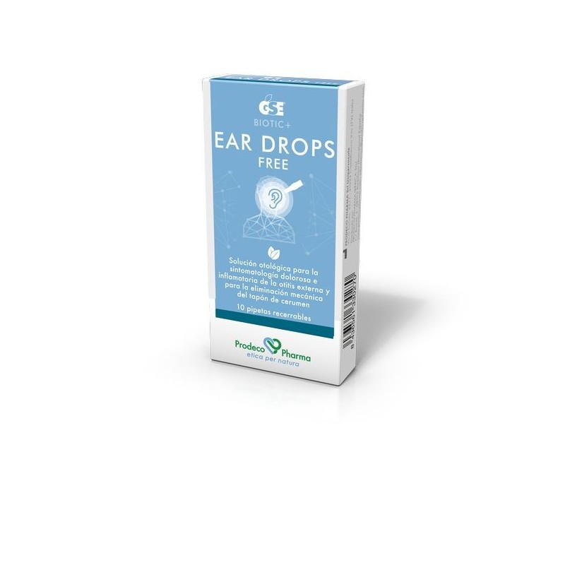 GSE Ear Drops Free 10 Pipetas