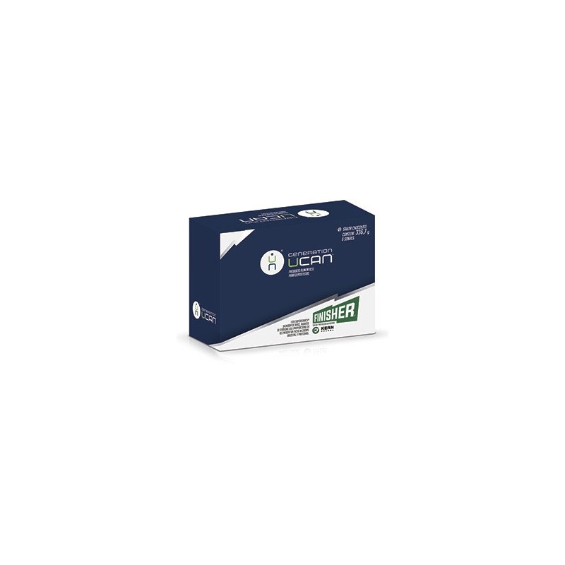 Finisher Ucan Chocolate con Proteinas 6 Sobres 56,12 g Sabor Chocolate