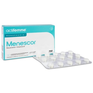 Actifemme Menescor 30 Comprimidos Bucodispersables Sabor Limón