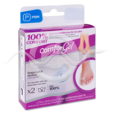 Separadedos con Anillo de Sujeccion Comforgel 2 Unidades Talla m