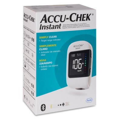 Glucometro Accu-chek Instant 1 Medidor + 1 Pinchador