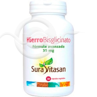 Hierro Bisglicinato Suravitasan 30 Cápsulas