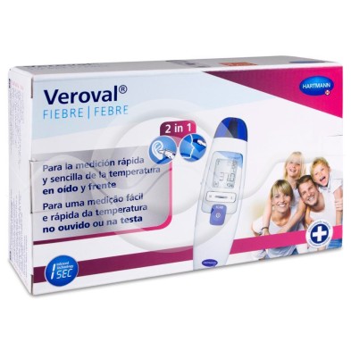 Termómetro Infrarrojos Oído y Frente Veroval Family 1 Unidad