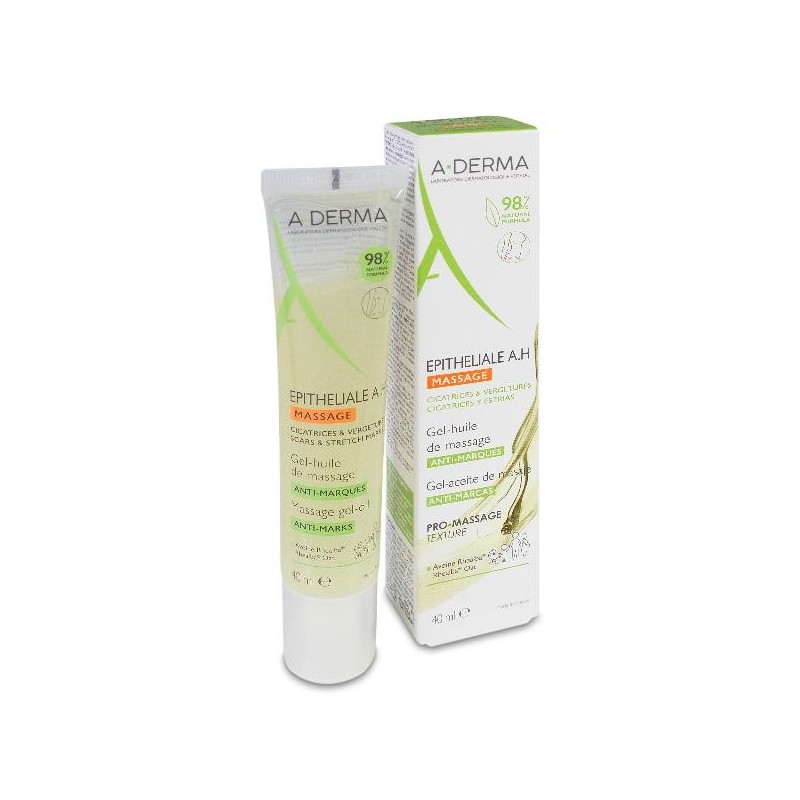 A-derma Epithelial Ultra Repair Gel-aceite de Masaje 1 Tubo 40 ml