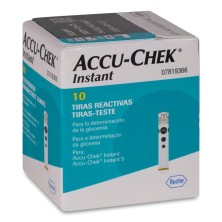 Tiras Reactivas Glucemia Accu-chek Instant 10 Unidades