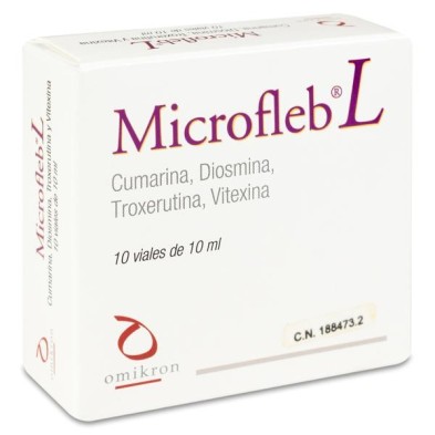 Microfleb l 10 Viales 10 ml
