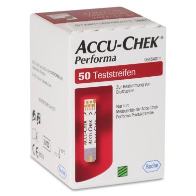 Tiras Reactivas Glucemia Accu-chek Performa 50 Unidades