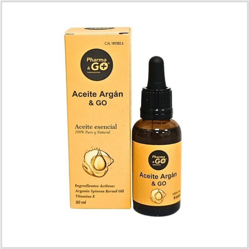 Aceite de Argan & Go 1 Envase 30 ml