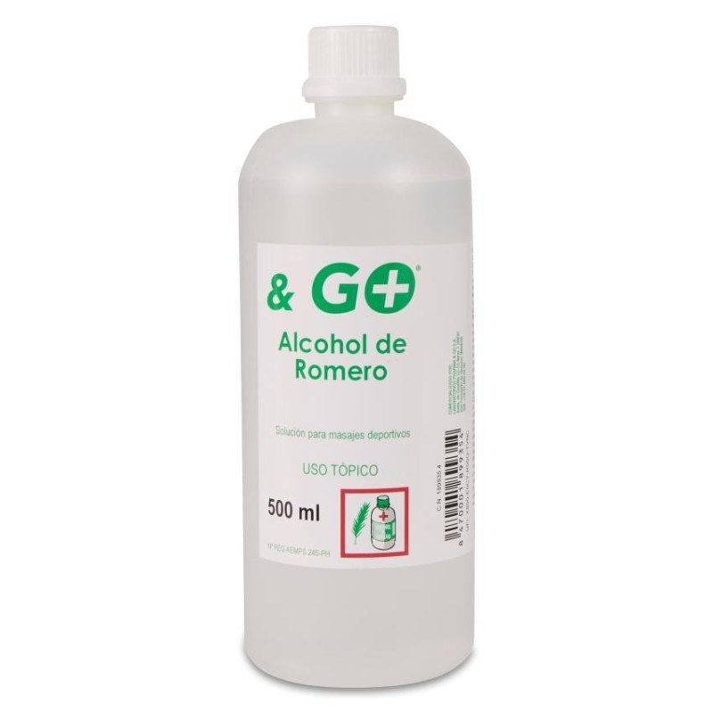 Alcohol de Romero & Go 1 Envase 500 ml