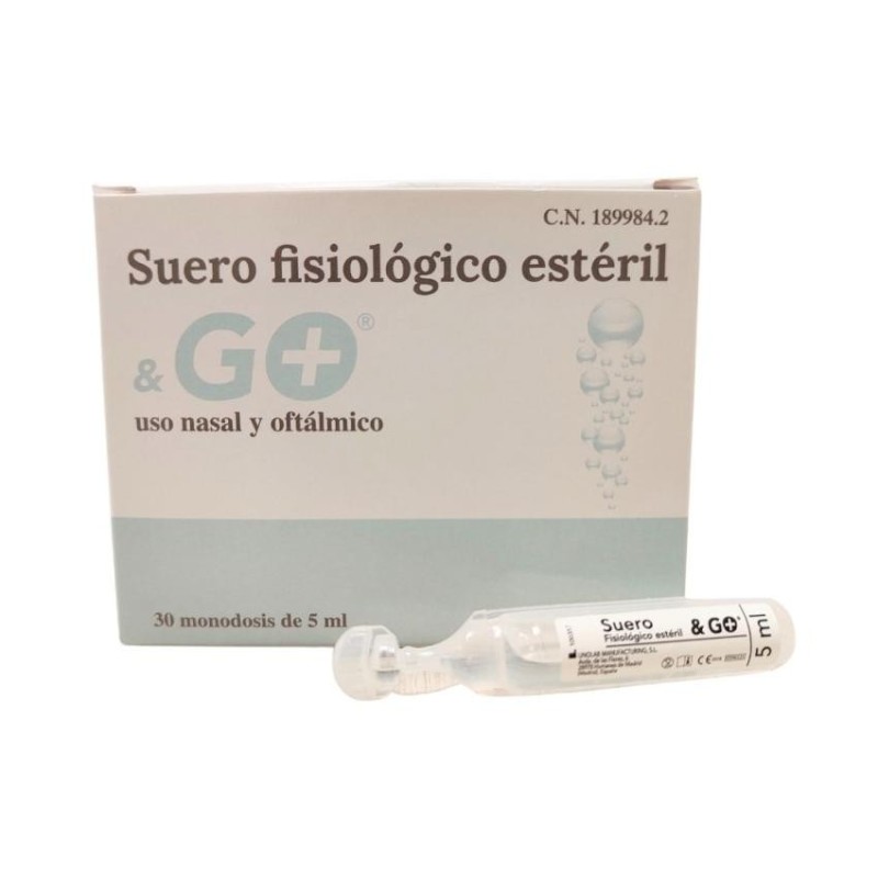 Suero Fisiológico Estéril & Go 30 Monodosis 5 ml