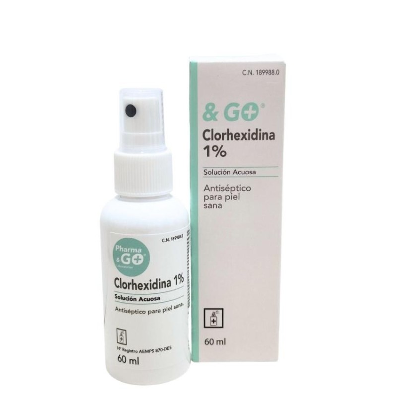 Clorhexidina & Go 1% 1 Frasco 60 ml