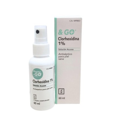 Clorhexidina & Go 1% 1 Frasco 60 ml