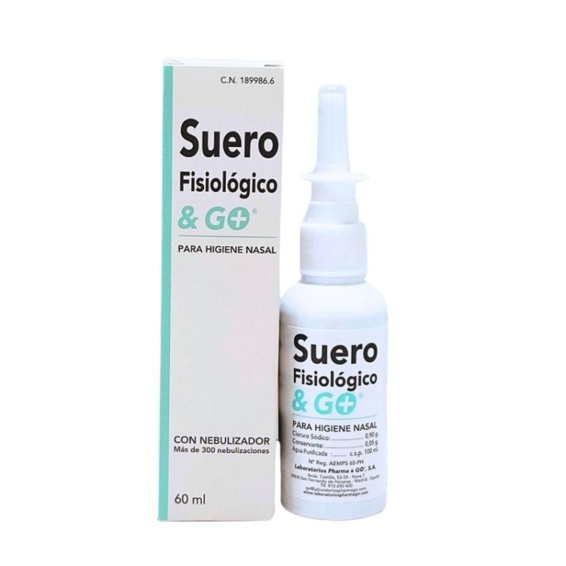 Suero con Nebulizador &go 60ml