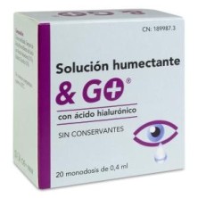 Solución Humectante & Go 20 Monodosis 0,4 ml
