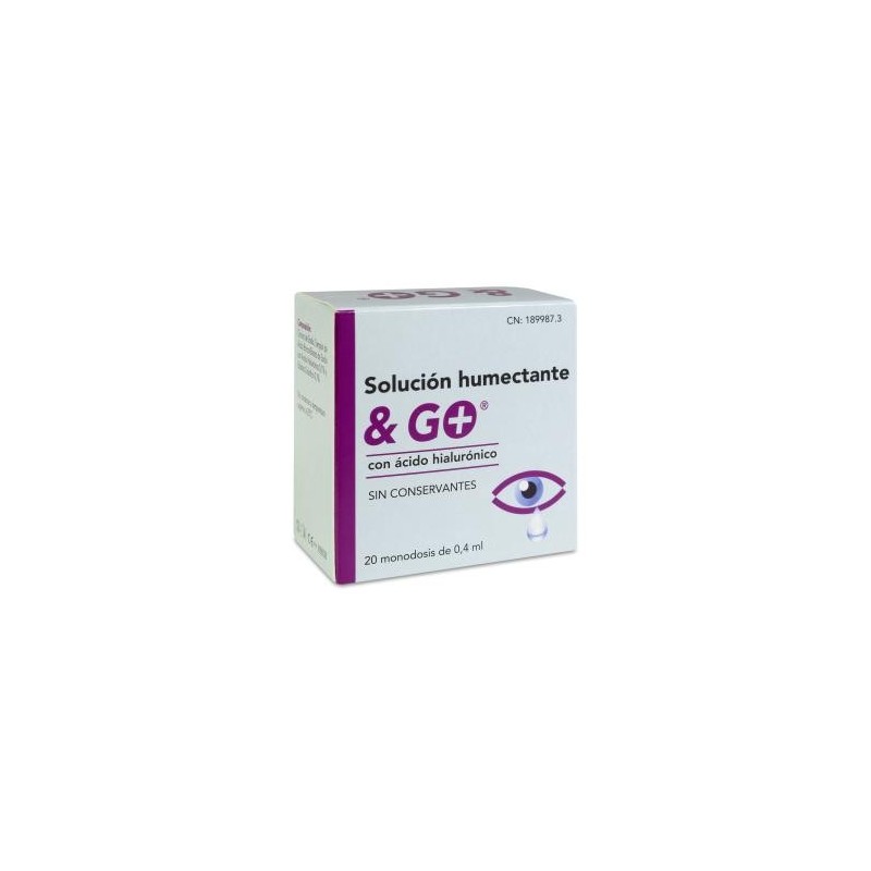Solución Humectante & Go 20 Monodosis 0,4 ml