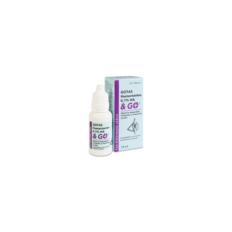 Solución Humectante & Go 1 Frasco 15 ml