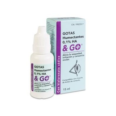Solución Humectante & Go 1 Frasco 15 ml