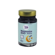 Melatonina con Triptófano y Vitamina B6 & Go 30 Cápsulas
