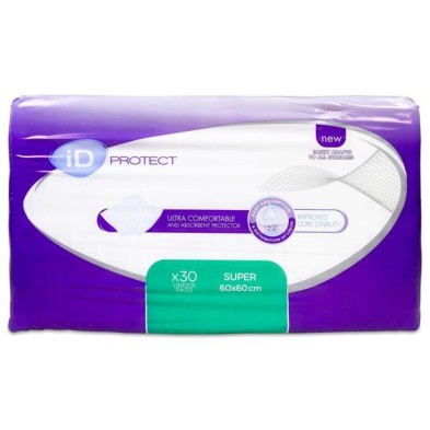 Protector de Cama Serenity Classic 30 Unidades Super 60 cm x 60 cm