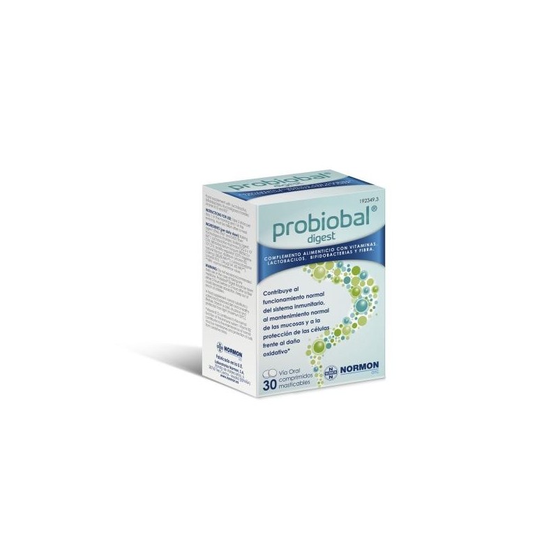 Probiobal Digest 30 Comprimidos Masticables