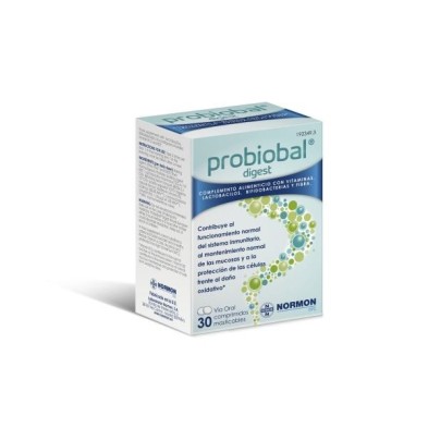 Probiobal Digest 30 Comprimidos Masticables