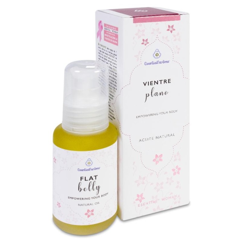 Esential Aroms Vientre Plano Aceite Natural 1 Envase 50 ml