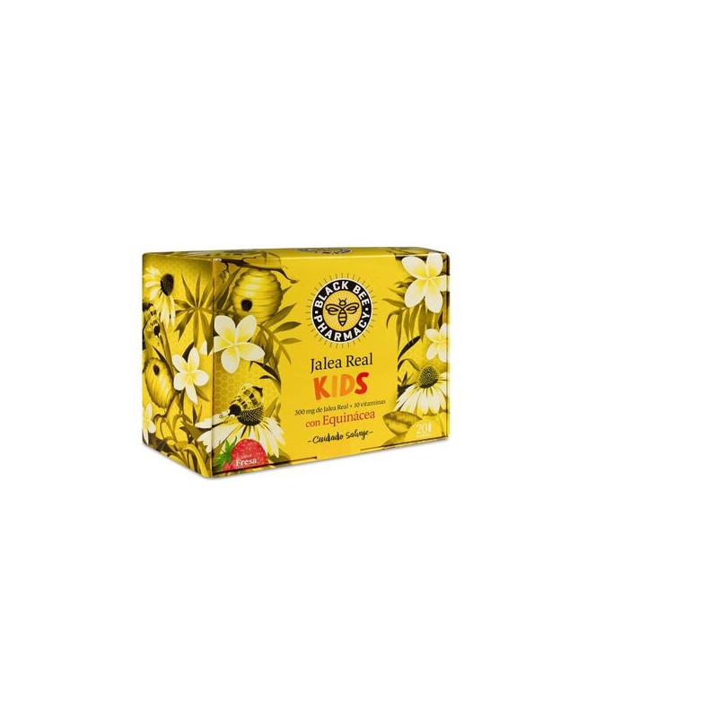 Black Bee Pharmacy Jalea Inmuno Kids 20 Viales 10 ml