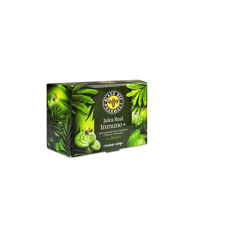 Black Bee Pharmacy Jalea Inmuno Plus 20 Viales 10 ml