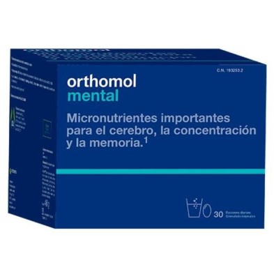 Orthomol Mental 30 Sobres + 3 Cápsulas