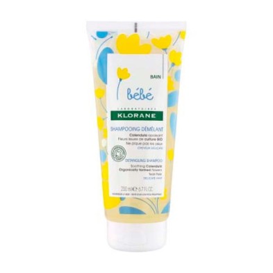Klorane Bebé Champú Desenredante 1 Envase 200 ml