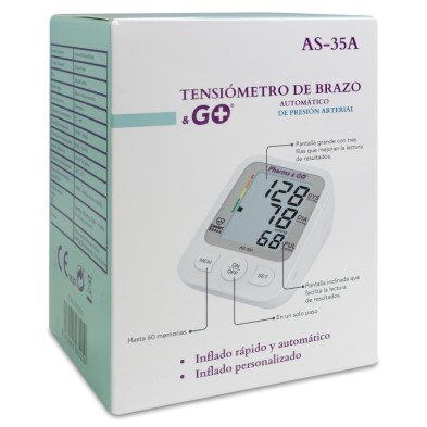 Tensiometro Digital de Brazo & Go Automatico 1 Unidad