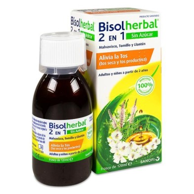 Bisolherbal 3 en 1 sin Azúcar 1 Frasco 100 ml