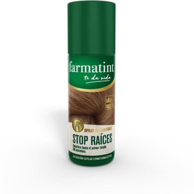 Farmatint Stop Raices 1 Spray 75 ml Tono Rubio Oscuro