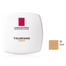 TOLERIANE FONDO DE TONO CORRECTOR COMPACTO LA ROCHE POSAY DORÉ 9 GR