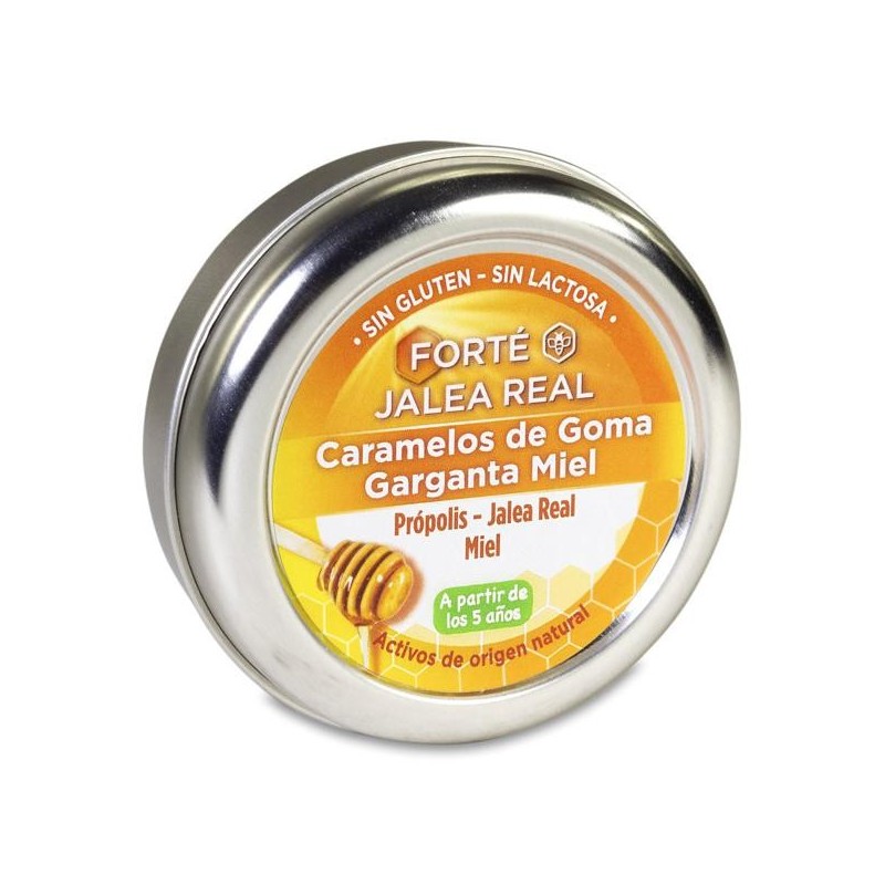 Forte Jalea Real Caramelos Goma Garganta 1 Envase 45 g Sabor Miel