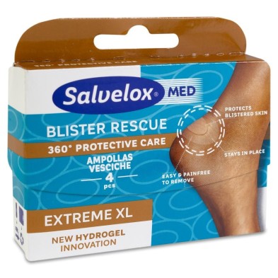Salvelox Blister Rescue Ampollas Xl 4 u