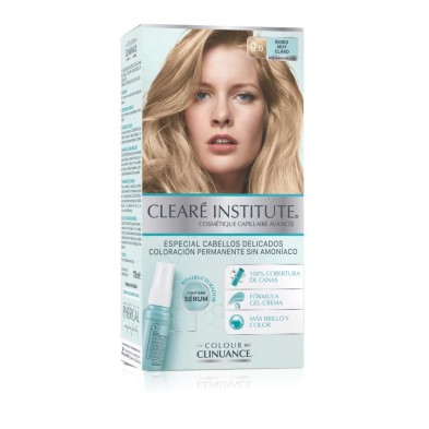 Cleare Institute Colour Clinuance 1 Envase 170 ml Tono 9.0 Rubio Muy Claro