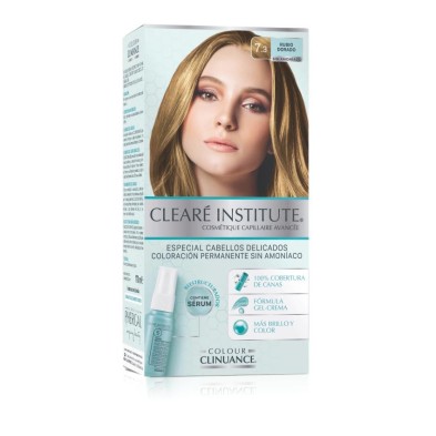 Cleare Institute Colour Clinuance 1 Envase 170 ml Tono 7.3 Rubio Dorado