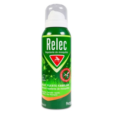Relec Fuerte Familiar Repelente de Mosquitos de Uso Humano 1 Envase 125 ml