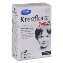 Kreaflora Junior 10 Sticks Sabor Fresa