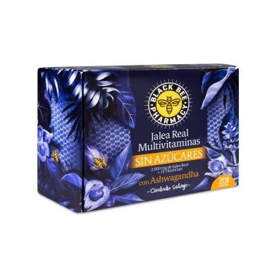Black Bee Pharmacy Jalea Multivitaminas 20 Viales 10 ml