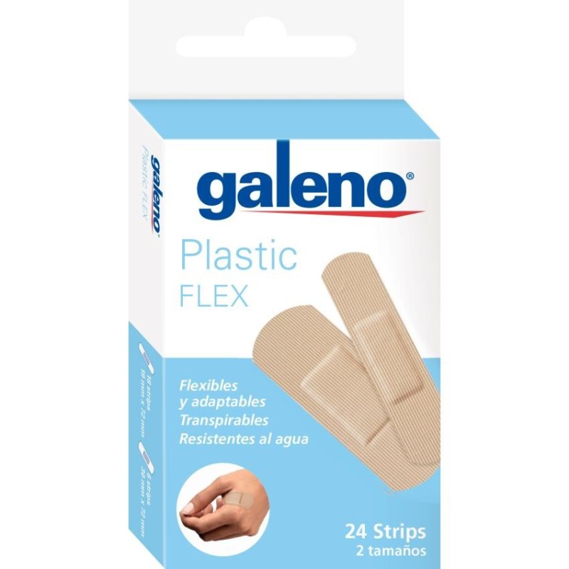 Galeno Plastic Flex Apósito Adhesivo 24 Unidades