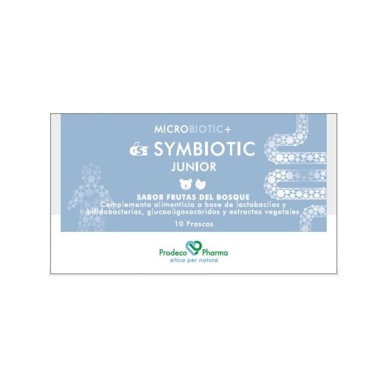 Probiotic+ Gse Symbiotic Junior 10 Envases 10 ml Sabor Frutas del Bosque